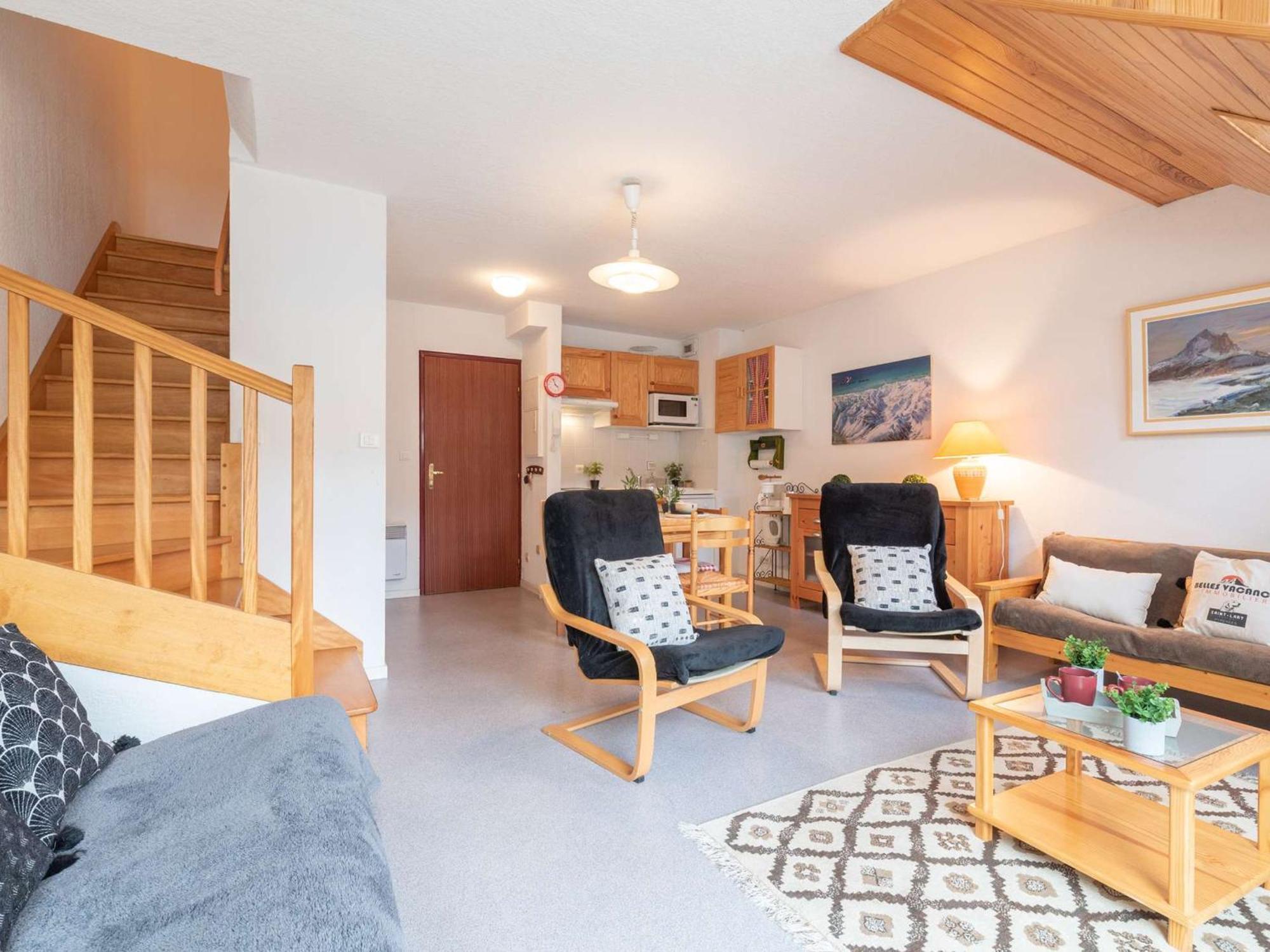 Duplex Confortable Avec 2 Chambres, Balcon Et Parking A Saint Lary Village, Proche Des Thermes Et Telecabine - Fr-1-296-336 Екстериор снимка